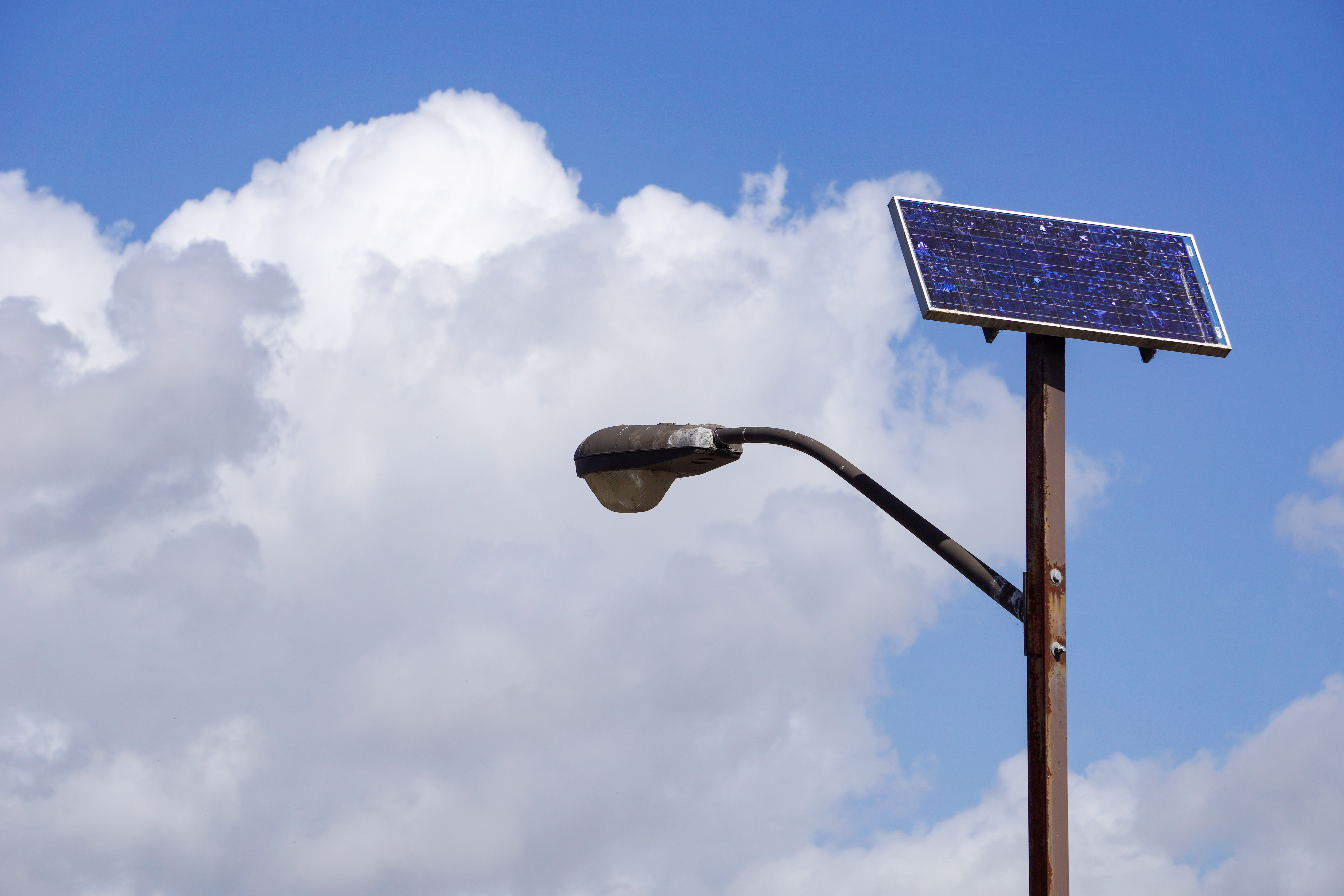   SOLAR POWERED STREET LIGHTING